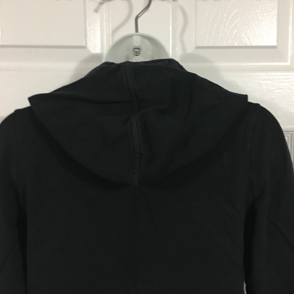 Burberry Brit Black Zip up Nova Check Sweater Hoodie - Picture 5 of 10